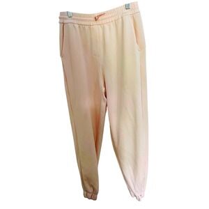 Colorfulkoala Joggers Women's Size Large Light Pink Modal Blend Sweatpants soft
